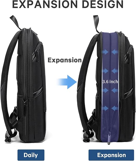 Kelbrik Marine Backpack — Slim Business Laptop Bag