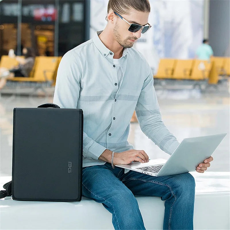 Kelbrik Slate Backpack — Slim Minimalist Laptop Bag