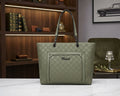 Kelbrik Regal Tote — Ridged Texture Shoulder Bag