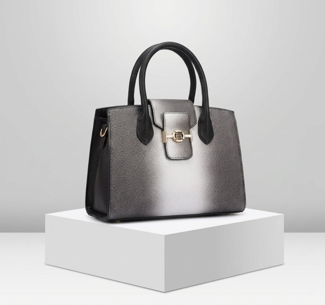 Kelbrik Ombre Tote — Gradient Top Handle Bag