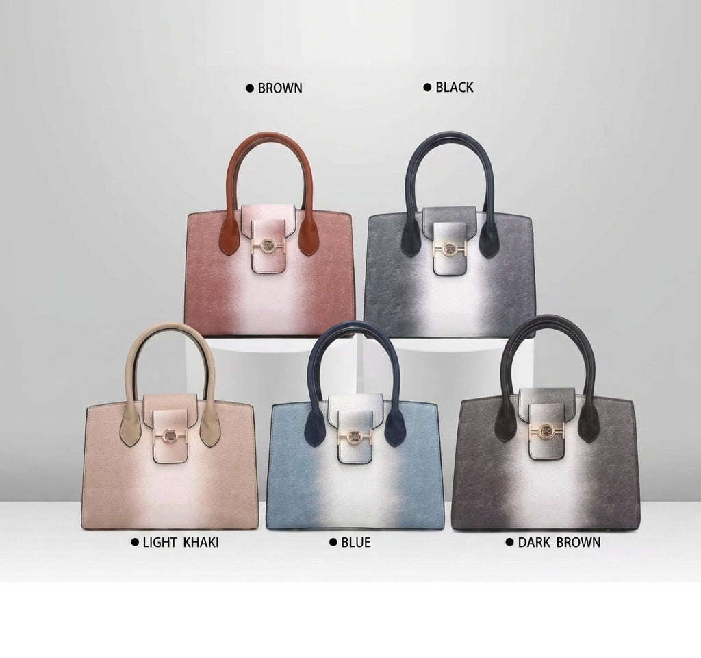 Kelbrik Ombre Tote — Gradient Top Handle Bag