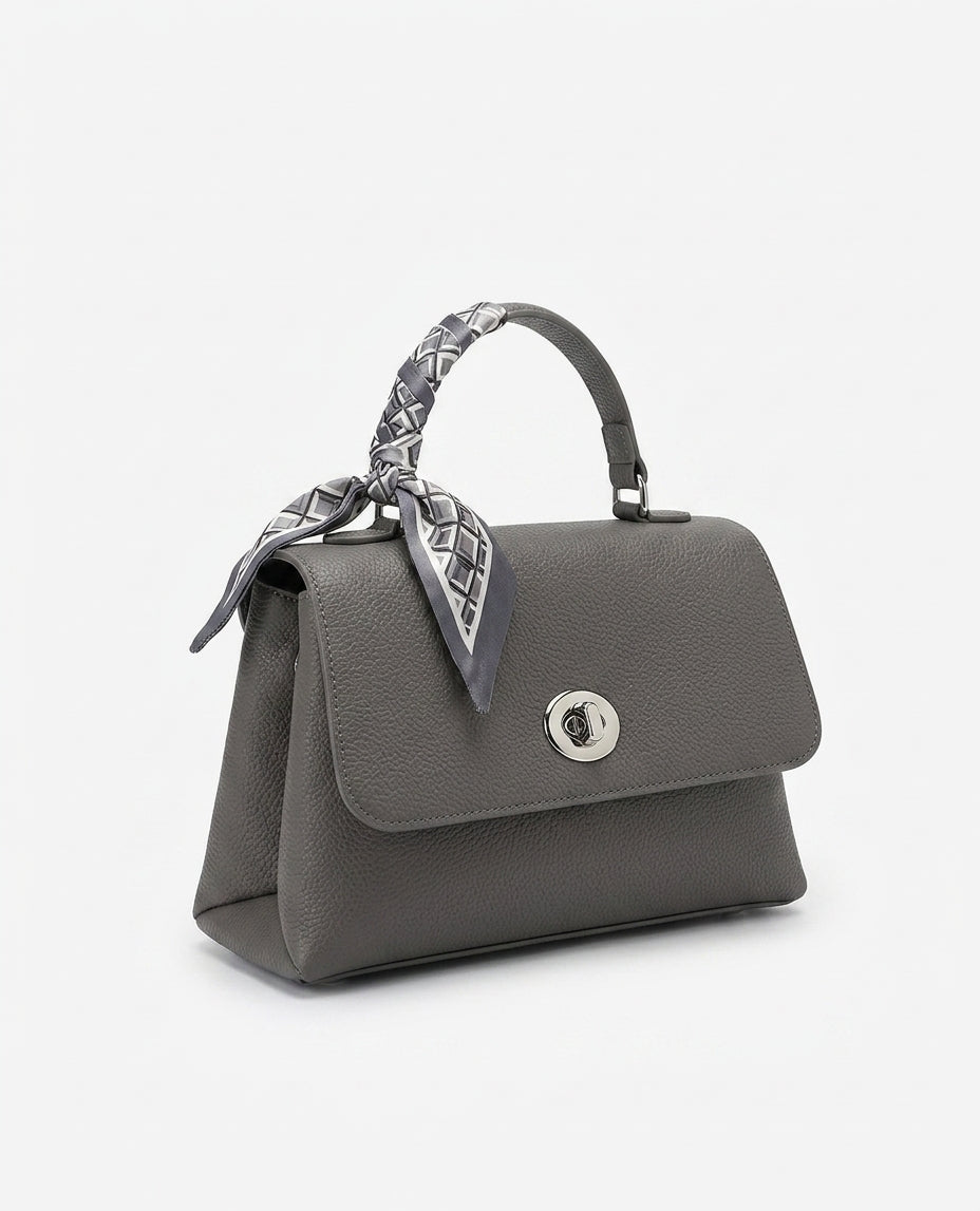 Kelbrik Mini Flap Bag — Scarf Handle Edition