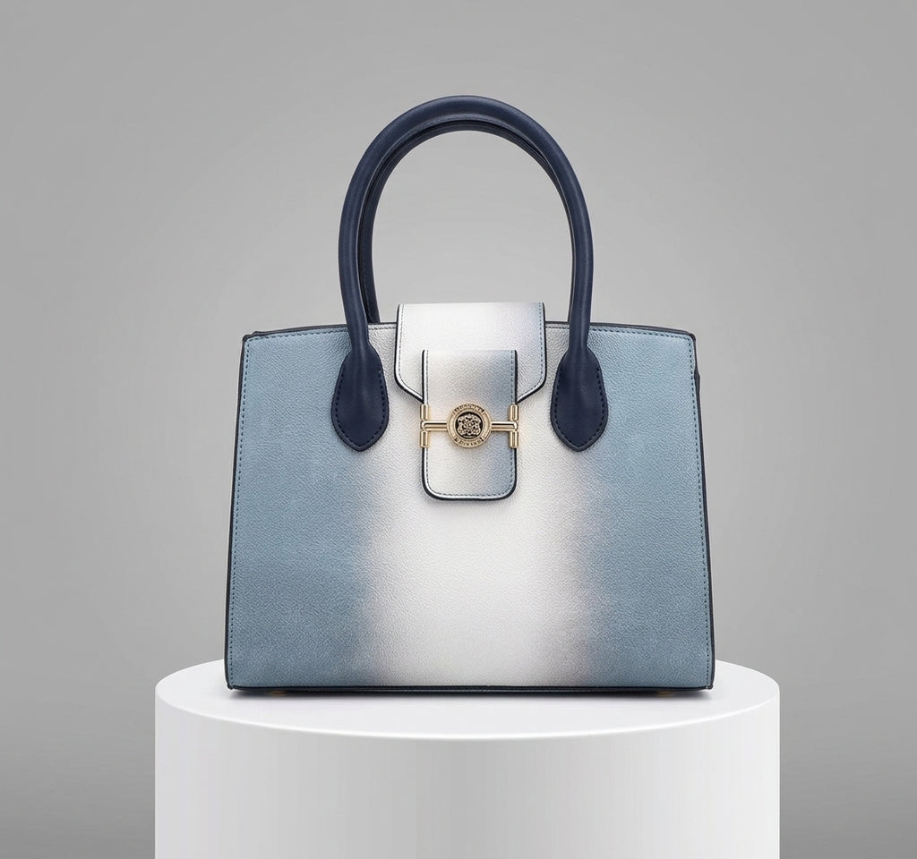 Kelbrik Ombre Tote — Gradient Top Handle Bag