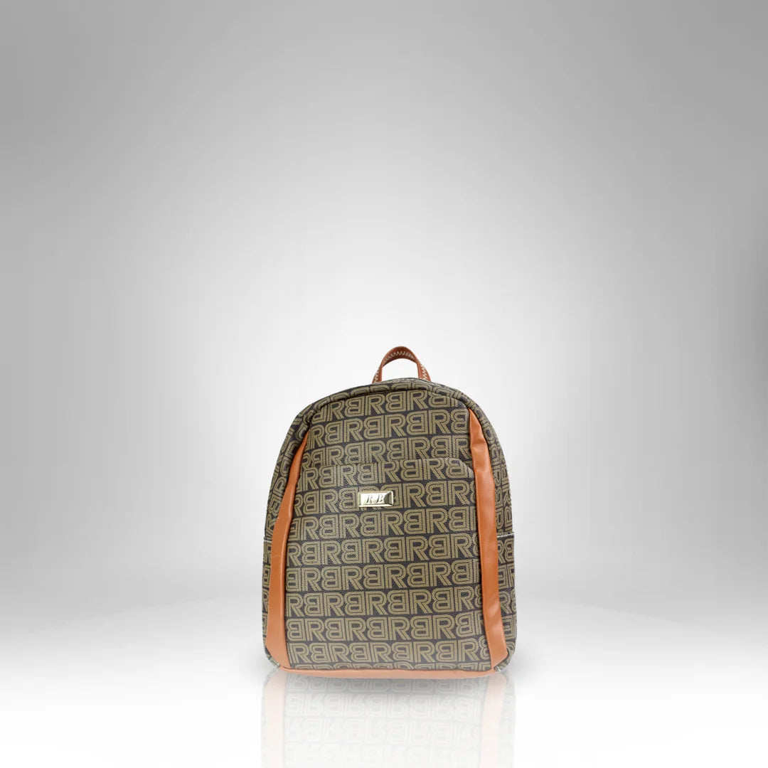 Kelbrik Monogram Backpack — Everyday Print Zip Bag