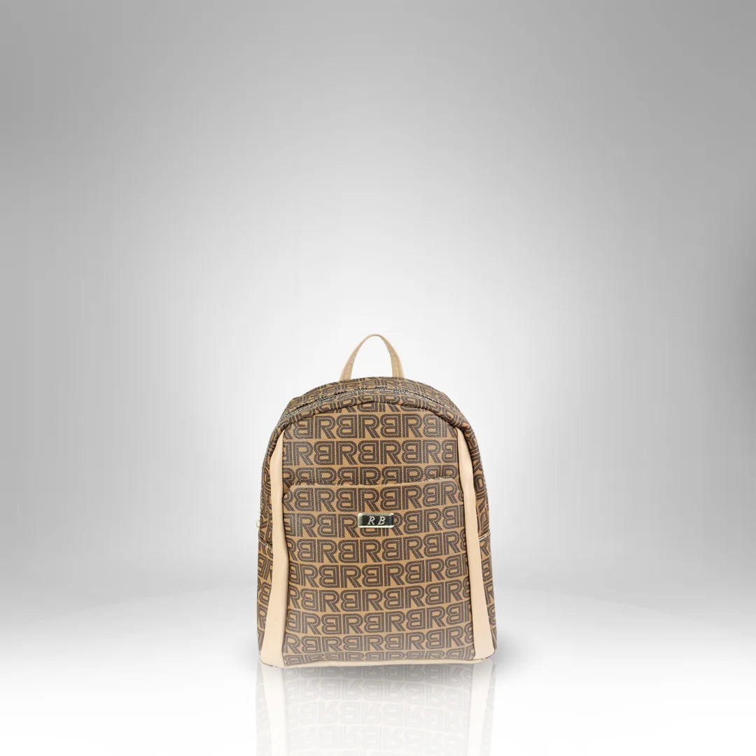 Kelbrik Monogram Backpack — Everyday Print Zip Bag