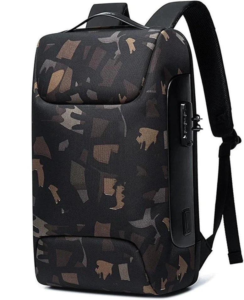Kelbrik Sentinel Backpack — Anti-Theft Lock & USB Charging Bag