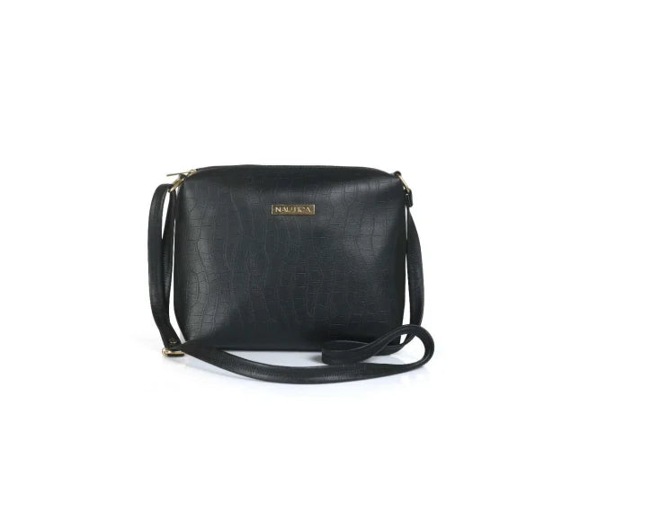 Nautica Crocodile-Embossed Crossbody Bag