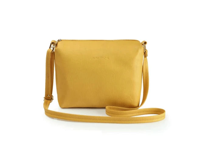 Nautica Crocodile-Embossed Crossbody Bag