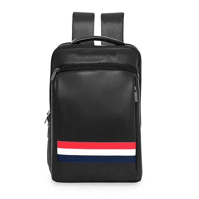 Kelbrik Voyager Leather Backpack — Racing Stripe Edition