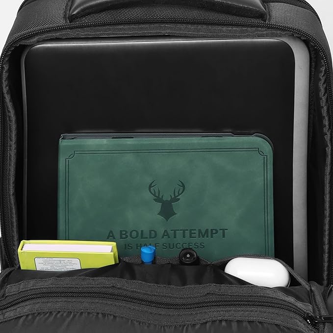 Kelbrik Voyager Leather Backpack — Racing Stripe Edition