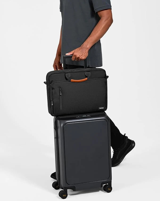 Tomtoc Tech Tote Bag — Padded Laptop Briefcase